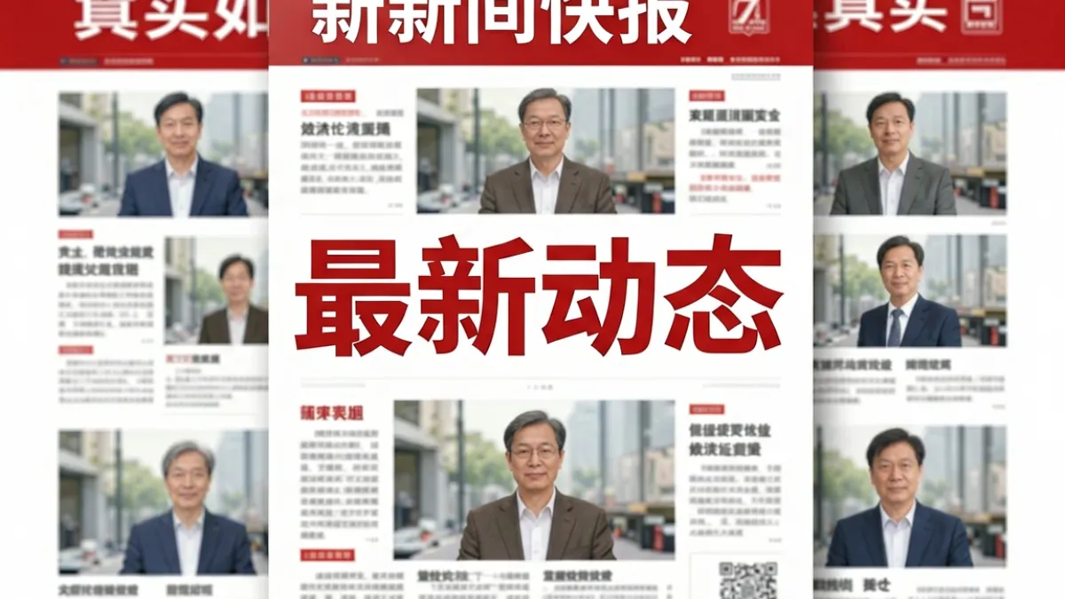 美女被操热点资讯封面图，展示多条短讯流版面排布，背景为新闻快报风格配色